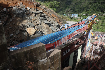  बाढी, पहिरोका कारण म्याग्दीका जलविद्युत् आयोजनाको निर्माण प्रभावित 